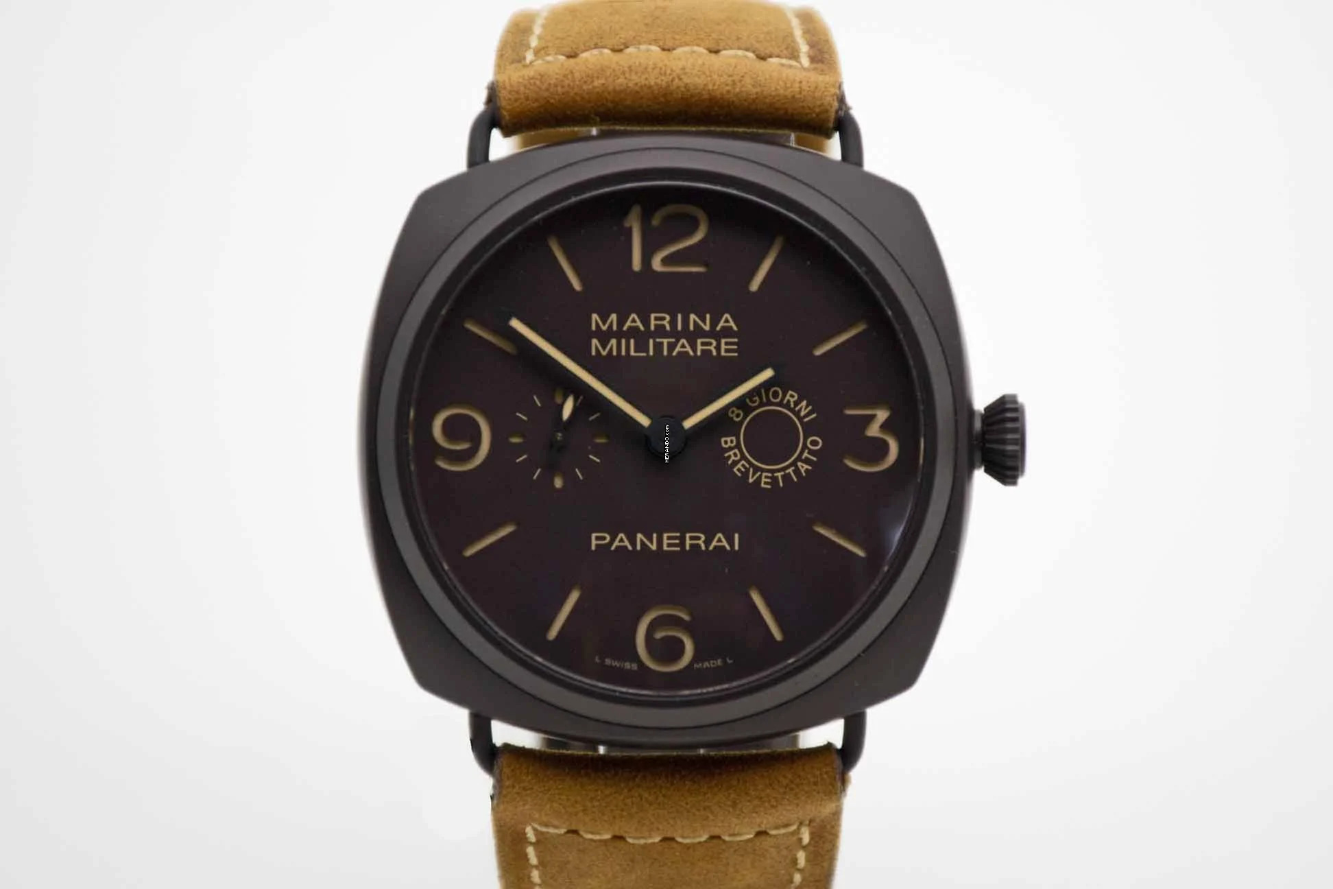  Panerai Radiomir Marina 8 Days Marina Militare Special Editions neu LC100 