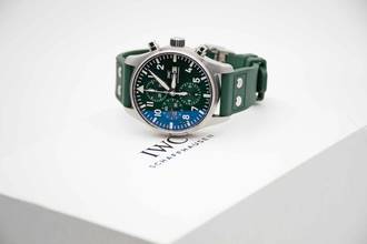 Thumbnail von IWC Fliegeruhr Chronograph Pilots Chronograph 43 Green Edition No. 108/1000