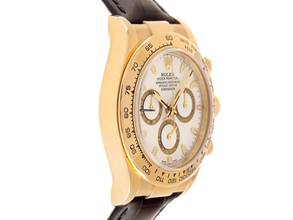 Thumbnail von Rolex Daytona Ref.116518 2010 Box&Beschreibung wie Neu Vintage Daytona 18kt Krokoleder Faltschließe