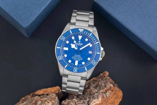  Tudor Pelagos Titan Automatik Herrenuhr Ref. M25600TB-0001 Papiere 2022 