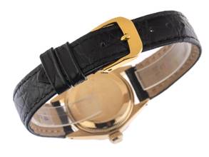 Thumbnail von Rolex Lady-Datejust Ref.6917 1972 Box&Beschreibung sehr gut Vintage Datejust Lady open 6/9 18kt Gelbgold