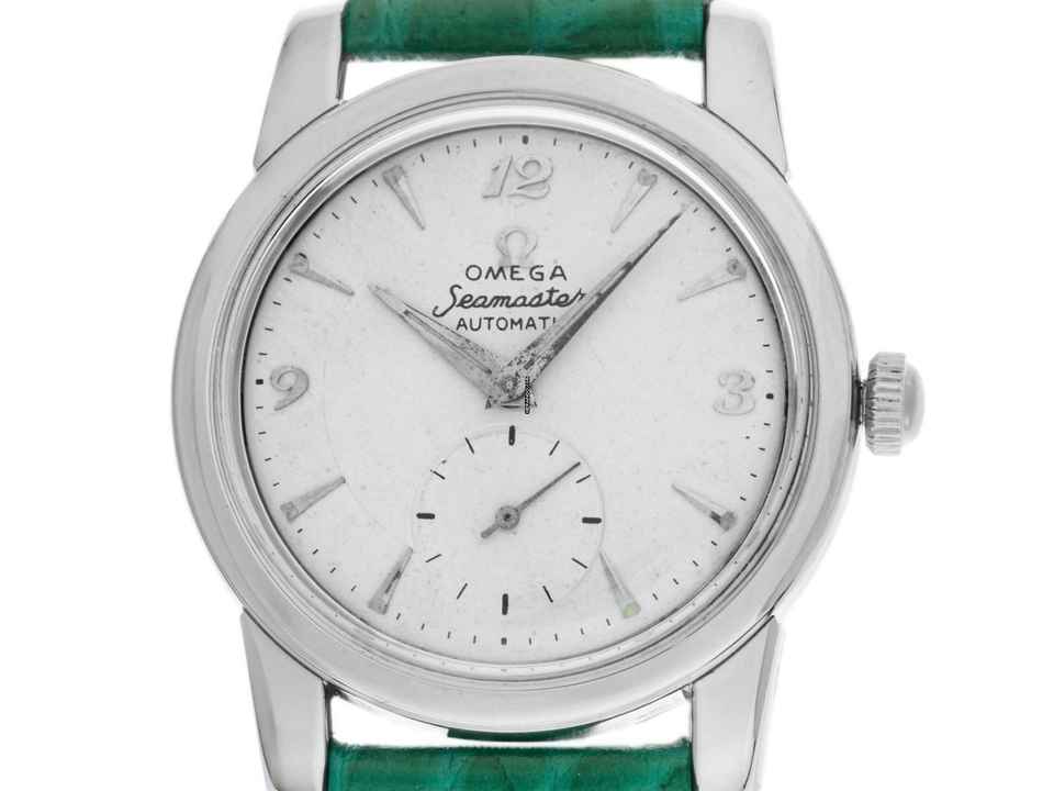  Omega Seamaster Kleine Sekunde Ref.C2576-8 1954 original Box sehr gut Vintage Seamaster Automatic Kleine Sekunde 