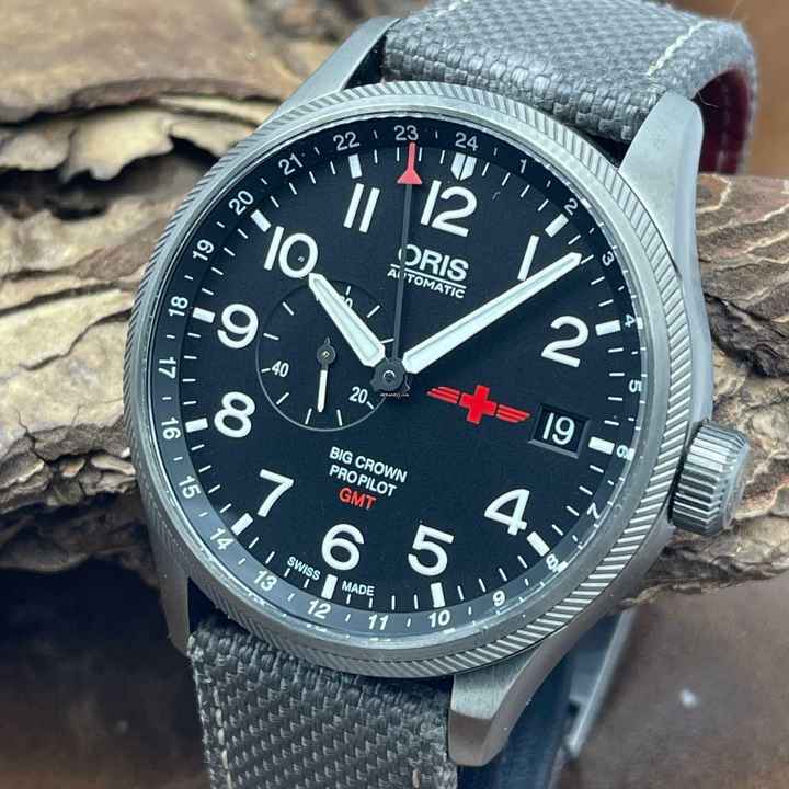  Oris Big Crown ProPilot GMT Big Crown Propilot Gmt Rega Limited Edition - FULLSET 2018 - Ref. 01 748 7710 4284 Limited Edition 
