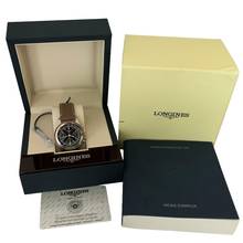 Thumbnail von Longines Heritage 1942 chronograph L2.768.4 automatic black dial 2014