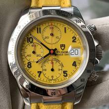 Thumbnail von Tudor Prince Date chronograph 79280P yellow taxi dial