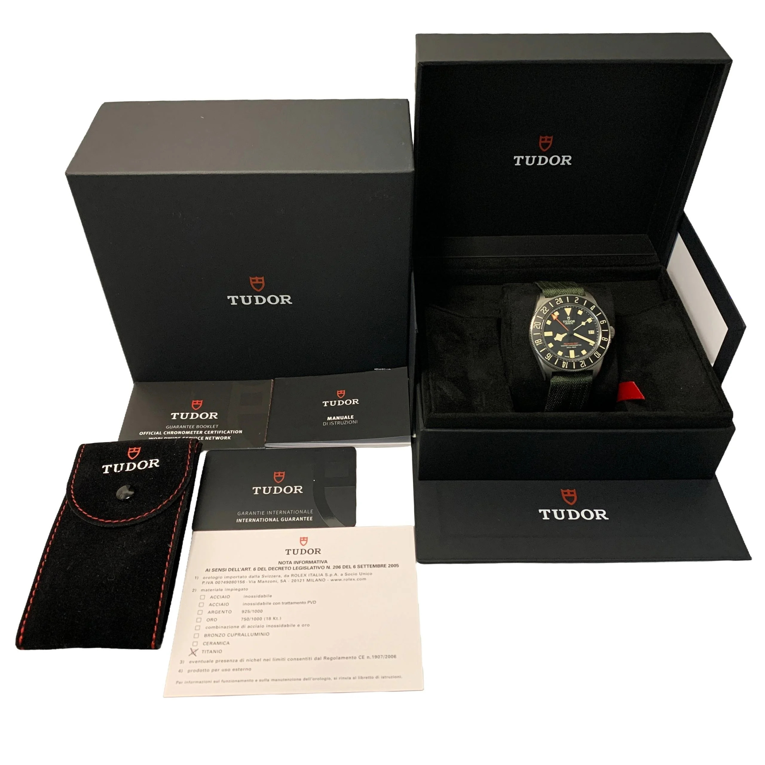  Tudor Pelagos FXD GMT 42MM Titanium 2025 Full Set NEW 