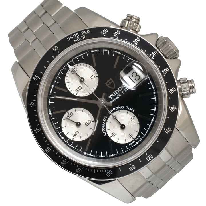  Tudor Prince Date chronograph 79260 black dial 2003 