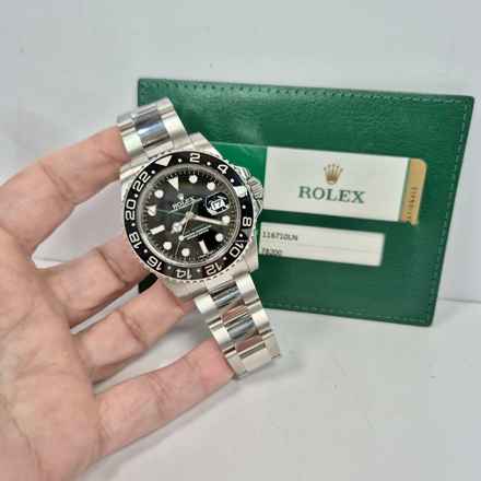  Rolex GMT-Master II Black Ceramic 40mm Automático Completo 