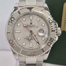 Thumbnail von Rolex Yacht-Master 40 40mm Platina & Aço Automático Completo