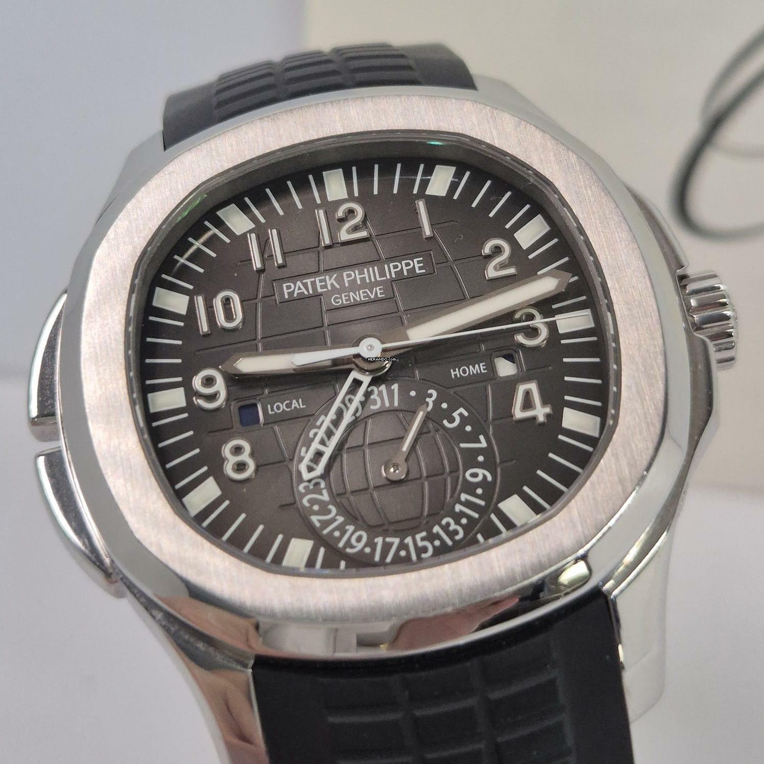 Thumbnail von Patek Philippe Aquanaut Travel Time 40.8mm Automático Completo
