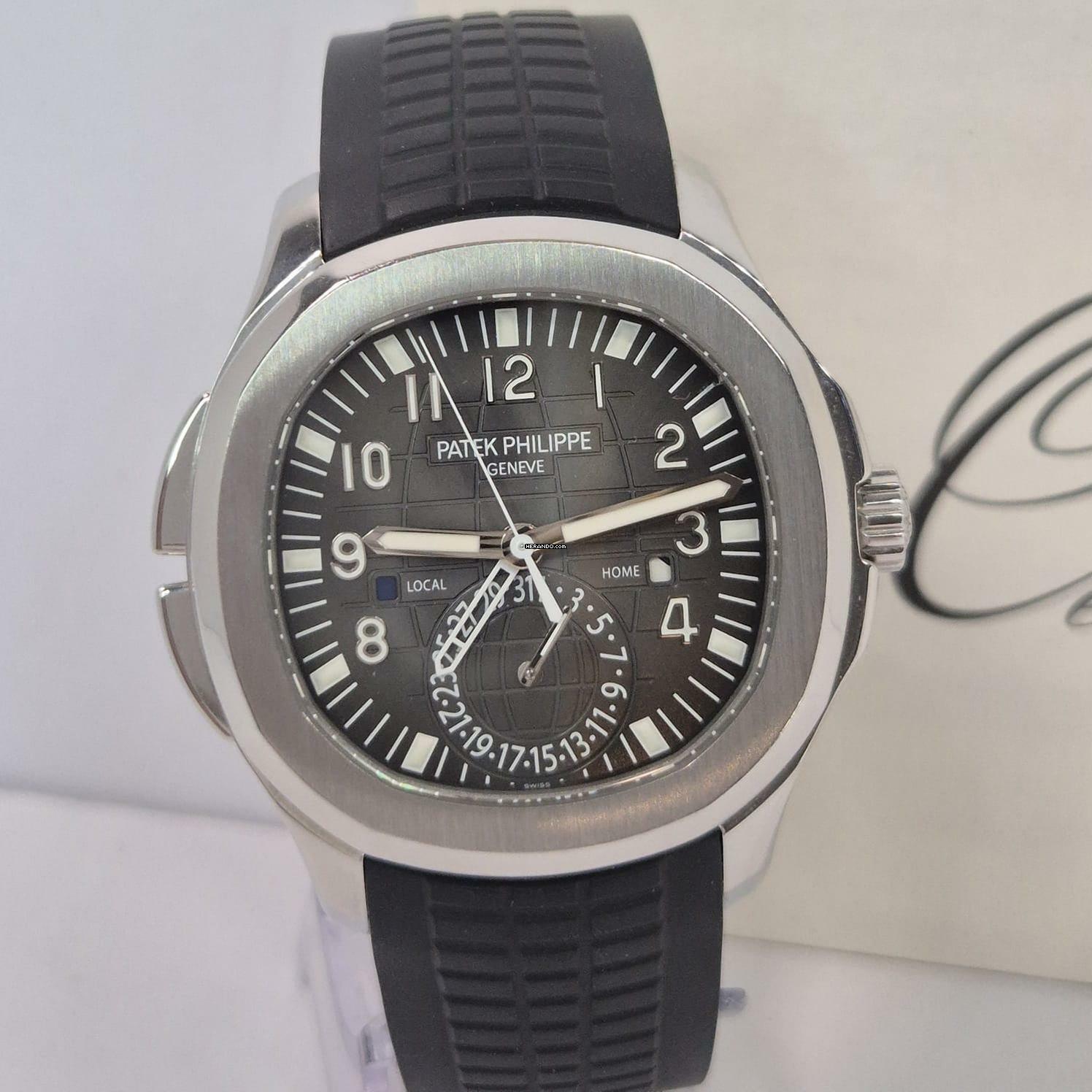 Thumbnail von Patek Philippe Aquanaut Travel Time 40.8mm Automático Completo