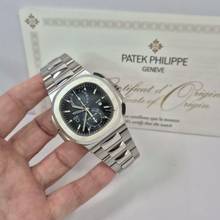 Thumbnail von Patek Philippe Nautilus Travel Time Flyback Chronograph Blue Dial 40.5mm Completo