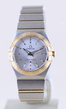 Thumbnail von Omega Constellation Quartz Lady Stahl Gold Silver Index Dial 27mm Klassiker B+P