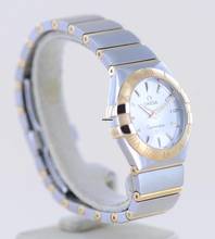 Thumbnail von Omega Constellation Quartz Lady Stahl Gold Silver Index Dial 27mm Klassiker B+P