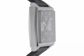 Thumbnail von TAG Heuer Monaco Calibre 12 Chronograph Automatik Stahl Herren Ref. CAW2114 B&P 2010