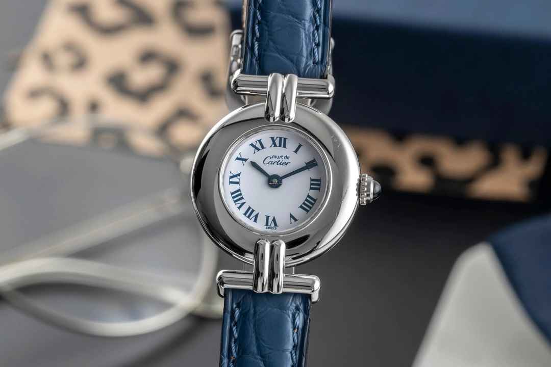  Cartier Vendome Colisée must de Cartier Lady Vermeil 925 Damenuhr Ref. W1001665 690002 