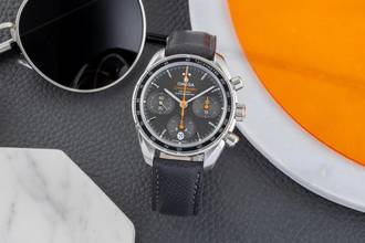 Thumbnail von Omega Speedmaster 38 Chronograph Automatik Stahl 324.32.38.50.06.001 B&P