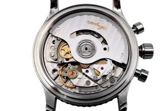 Thumbnail von Breguet Type XX - XXI - XXII Aeronavale Chronograph Stahl Automatik Ref. 3800 Klassiker