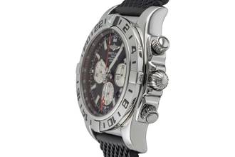 Thumbnail von Breitling Chronomat GMT 47 GMT Chronograph Stahl Automatik Ref. AB0413B9/BD17 B&P