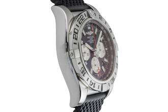 Thumbnail von Breitling Chronomat GMT 47 GMT Chronograph Stahl Automatik Ref. AB0413B9/BD17 B&P