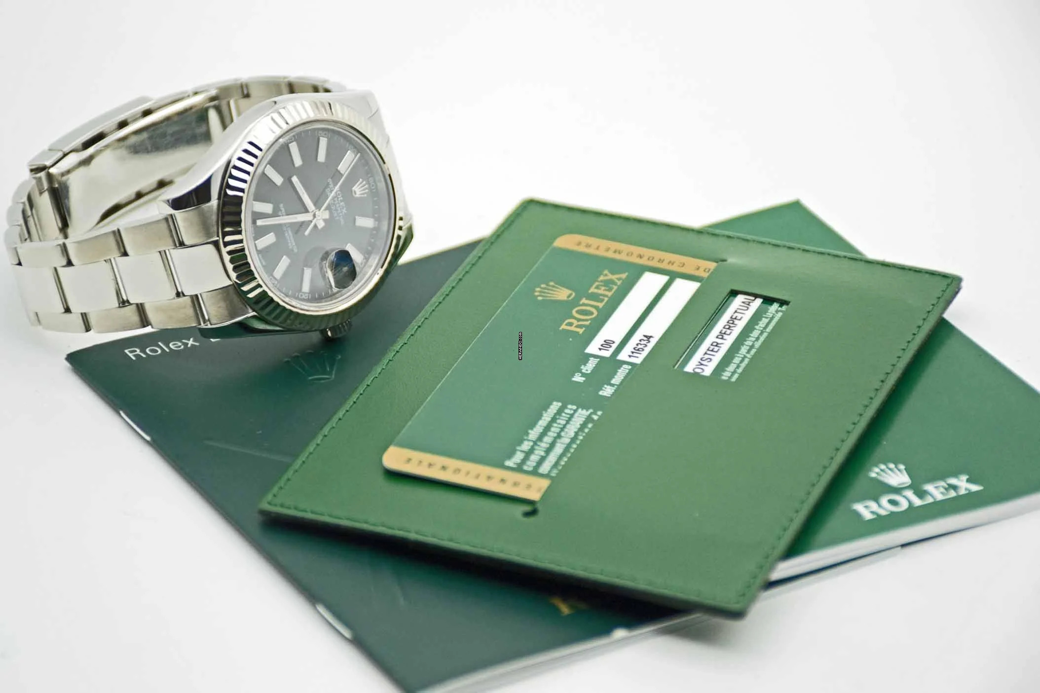 Thumbnail von Rolex Datejust II perfektes Fullset LC100