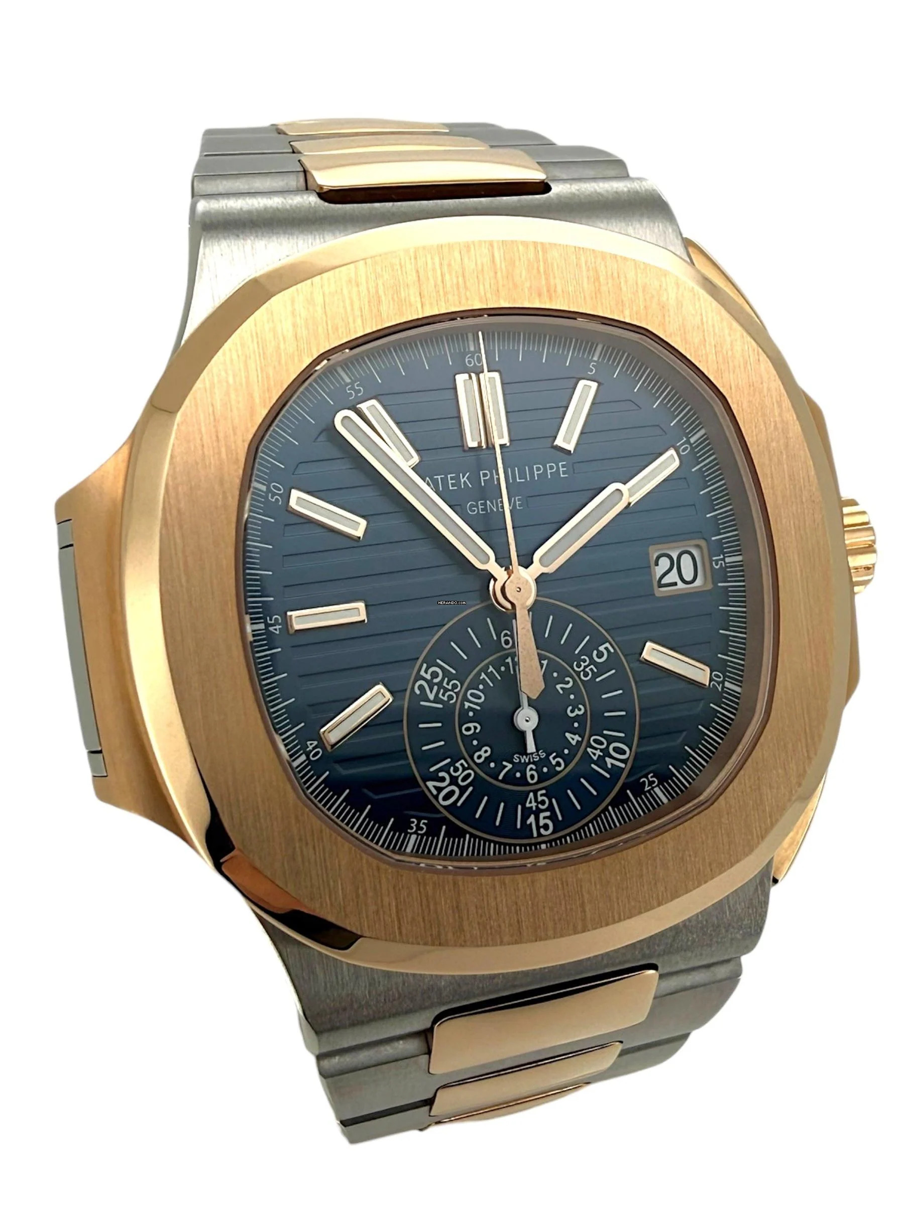 Thumbnail von Patek Philippe Nautilus Chronograph Referenz 5980\\/1AR-001