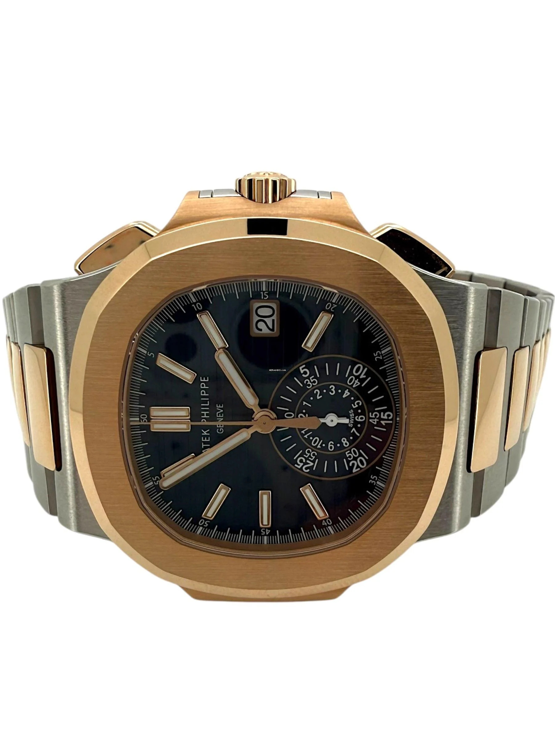 Thumbnail von Patek Philippe Nautilus Chronograph Referenz 5980\\/1AR-001