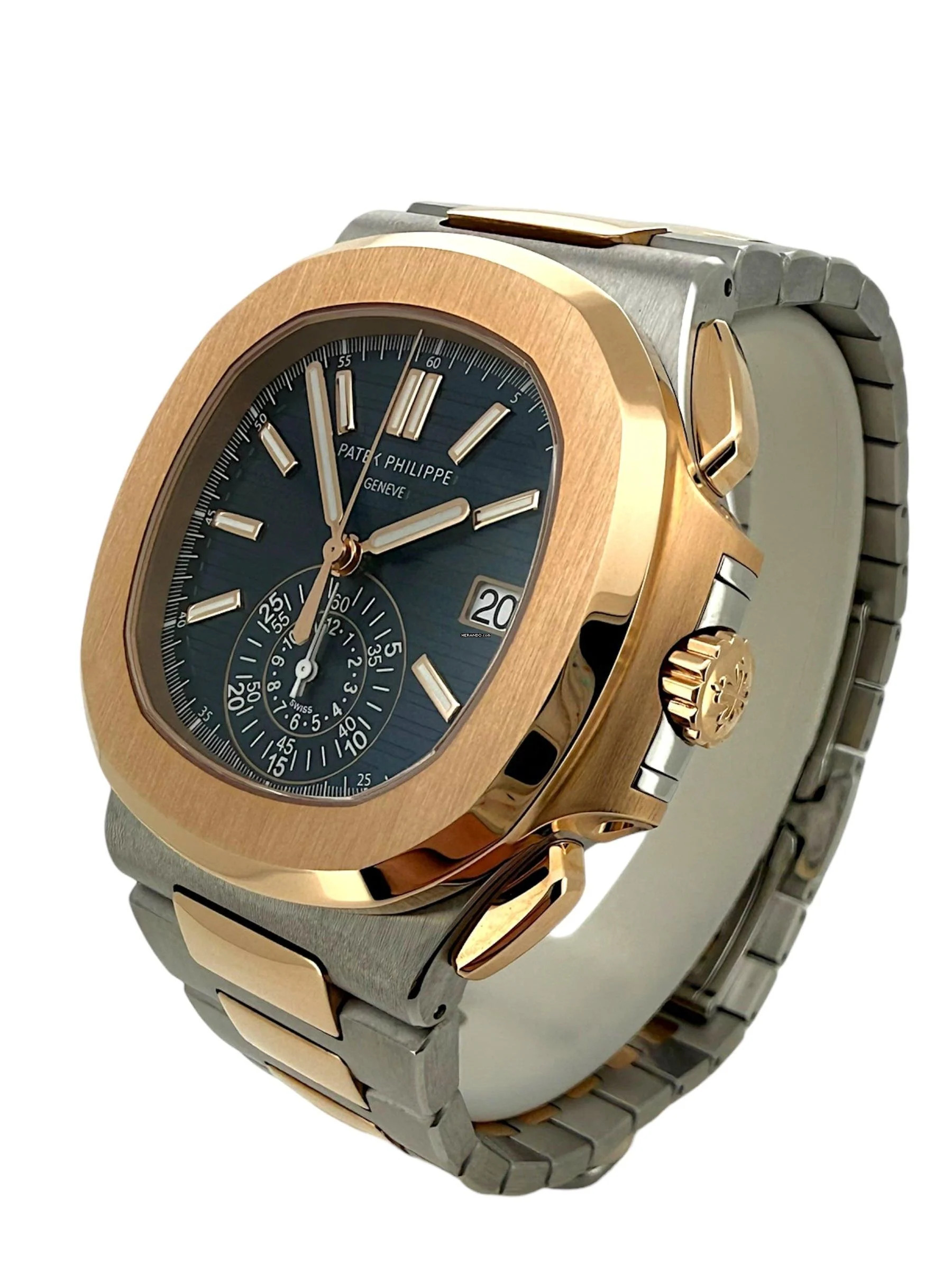 Thumbnail von Patek Philippe Nautilus Chronograph Referenz 5980\\/1AR-001
