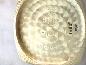 Thumbnail von IWC Solid Gold Cushion Shape Vintage Tank Serviced (430 euro) from 1930ties