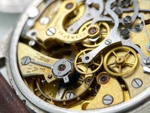 Thumbnail von Omega Classic Serviced EXTRACT 38mm 33.3 Chronograph Vintage CK 987 CK 987