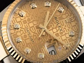 Thumbnail von Rolex Datejust 36 Jubilee Diamanten Ref.126233 2018 Full Set wie Neu Vintage Datejust Jubilee Diamanten