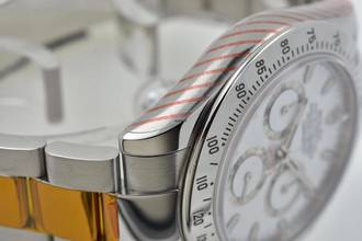 Thumbnail von Rolex Daytona Cosmograph Rehaut 116520 LC110 Chromalight Rolex Service 01/2026