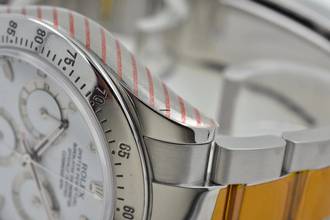 Thumbnail von Rolex Daytona Cosmograph Rehaut 116520 LC110 Chromalight Rolex Service 01/2026