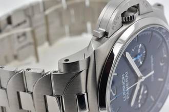 Thumbnail von Panerai Luminor Chronograph 44mm PAM 1110 Blue Dial Bracelet