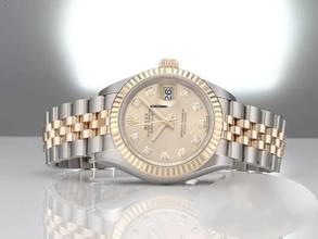 Thumbnail von Rolex Lady-Datejust 28 279173 2020 Stahl Gelbgold 750 Diamanten Automatik Stainless Steel 18kt Yellow Gold Jubilé-band Chronometer Oyster