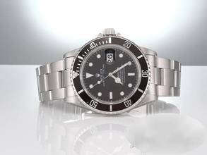 Thumbnail von Rolex Submariner Date 16610 1997 Lc100 Edelstahl Stainless Steel Oyster-band Chronometer Black Dial Automatik Taucheruhr