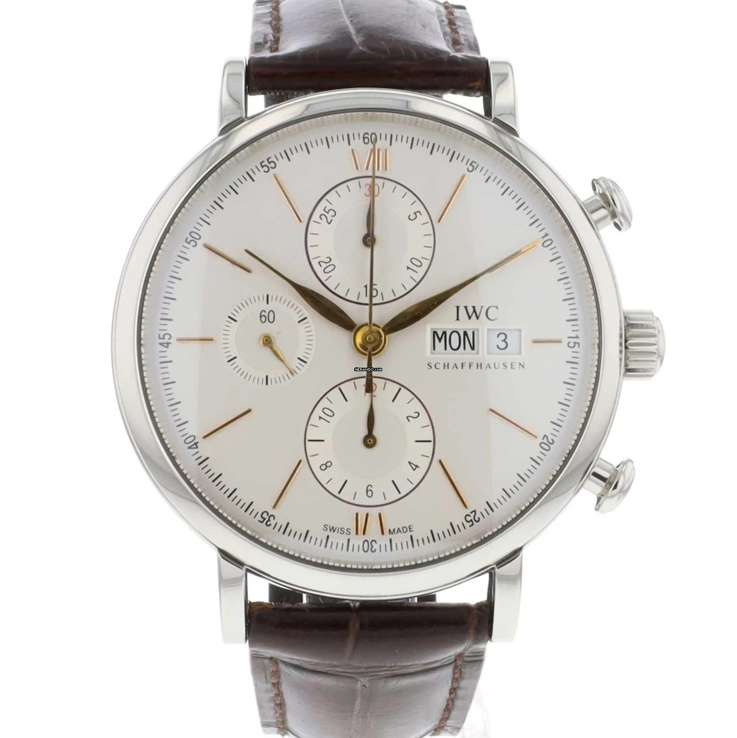 IWC Portofino Chronograph Silver Dial