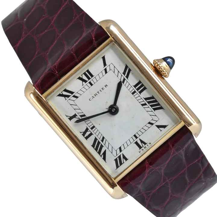  Cartier Tank Louis Cartier by Paris Collection yellow gold 18KT year 1971 