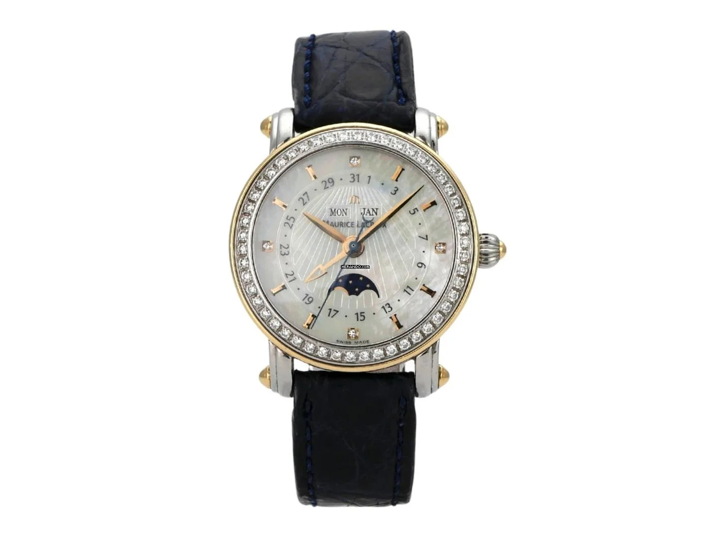  Maurice Lacroix Masterpiece Phases de Lune Dame MP6066-DY501-17G 