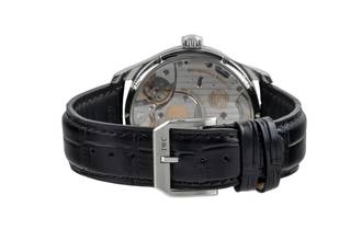 Thumbnail von IWC Portugieser Handaufzug 8 Tage Handaufzug Stahl Herrenuhr Ref. IW510212 B&P Limited