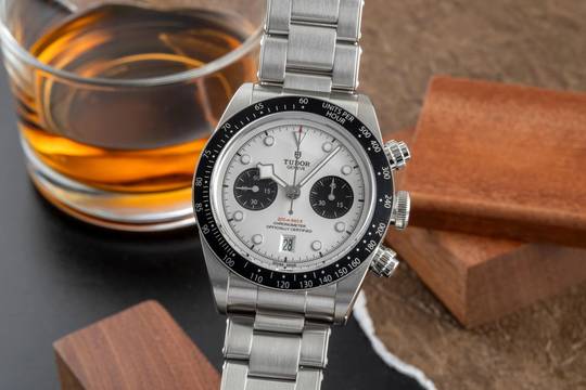  Tudor Black Bay Chrono Chronograph Stahl Automatik Herrenuhr Ref. 79360N-0002 B&P 2022 