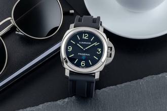 Thumbnail von Panerai Luminor 44 Handaufzug Edelstahl Herrenuhr Ref. PAM00774