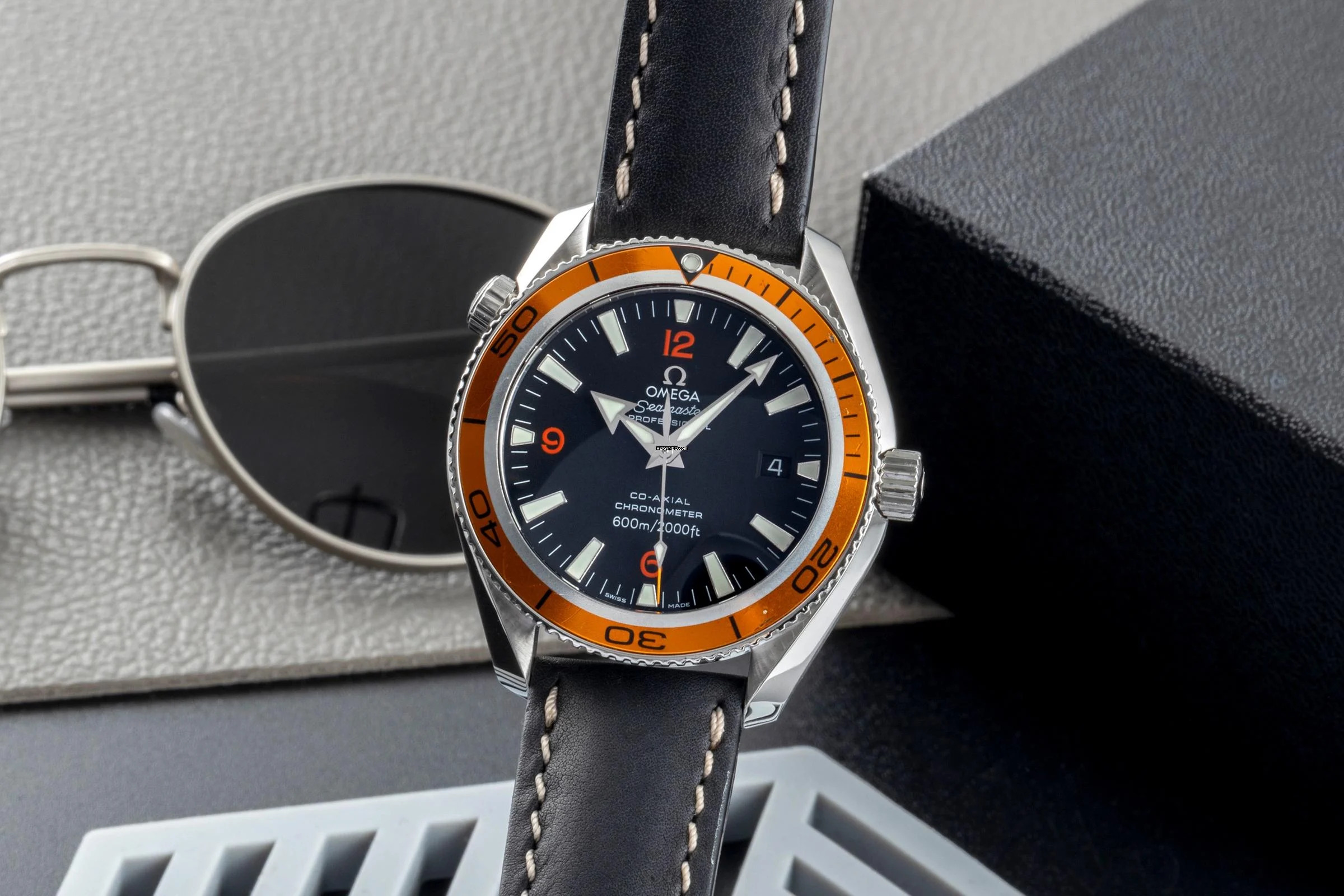 Omega Seamaster Planet Ocean Automatik Edelstahl Ref. 2908.50.00 Klassiker