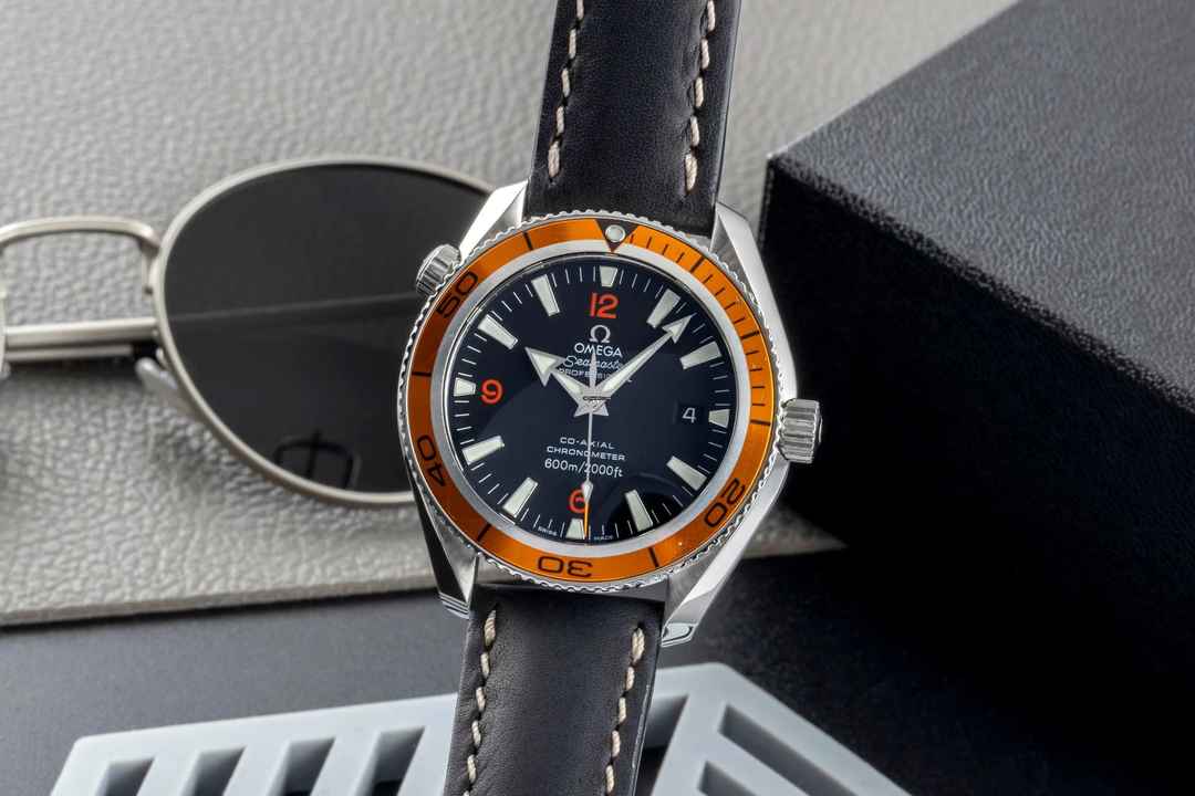  Omega Seamaster Planet Ocean Automatik Edelstahl Ref. 2908.50.00 Klassiker 