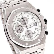 Thumbnail von Audemars Piguet Royal Oak Offshore Chronograph 42 – 25721ST.OO.1000ST.07.A – like NEW – 2000 Full Set