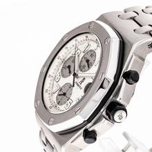 Thumbnail von Audemars Piguet Royal Oak Offshore Chronograph 42 – 25721ST.OO.1000ST.07.A – like NEW – 2000 Full Set