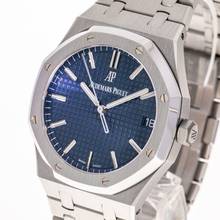 Thumbnail von Audemars Piguet Royal Oak Steel 41 Blue – 15500ST.OO.1220ST.01 – like NEW – 2021 Full Set