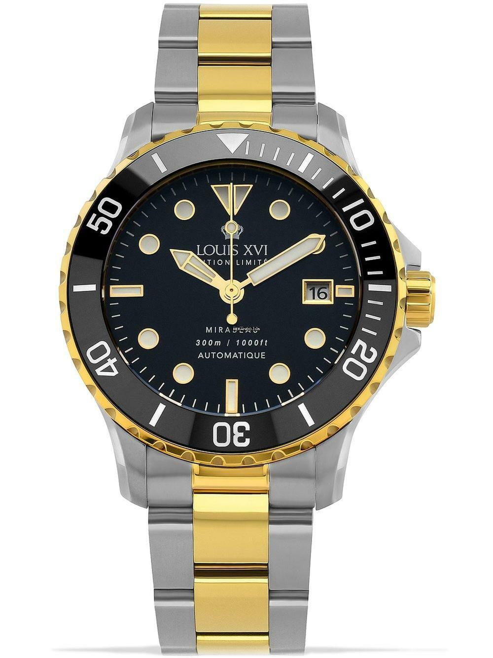  Louis XVI LXVI1405 Mirabeau Automatik Herrenuhr 41mm 30ATM 