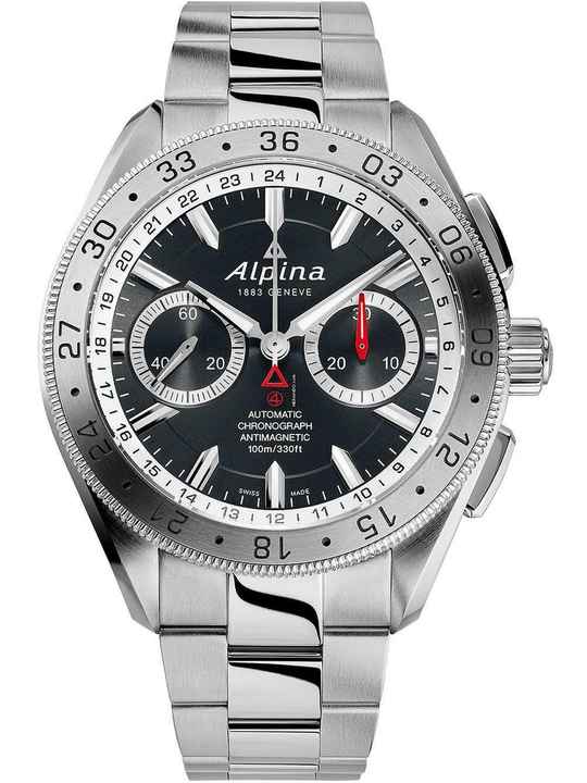  Alpina Alpiner AL-860DGS5AQ6B Alpiner4 Chronograph Automatik Herrenuhr 45mm 10ATM 
