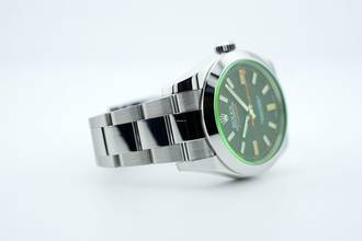 Thumbnail von Rolex Milgauss Black Dial - Box Papers 116400GV